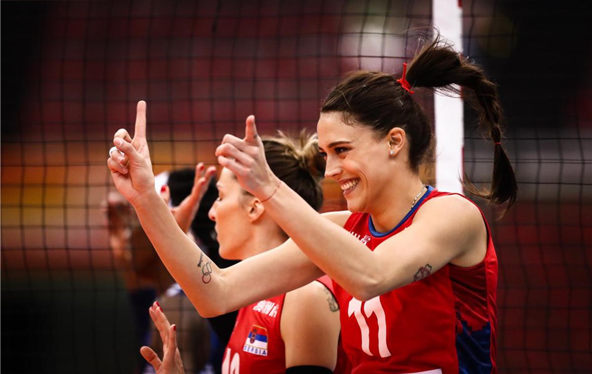 Tijana Bošković | Tijana Bošković je proti Italiji pokazala, da je ena najboljših korektoric na svetu. | Foto FIVB