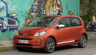 Volkswagen up! – za Slovence za tisočaka cenješi nemček z italijanskim občutkom za stil in modo