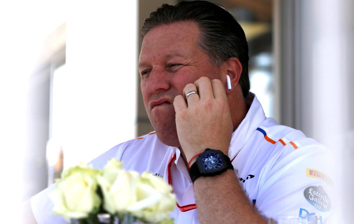 Zak Brown | Zak Brown ni optimist, kar se tiče prihodnost formule 1. | Foto Reuters