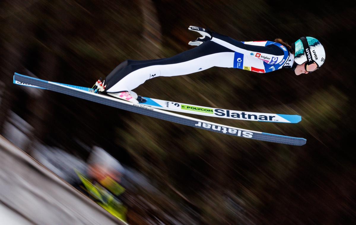 Nika Prevc | Nika Prevc je skočila do srebrne medalje. | Foto Guliverimage