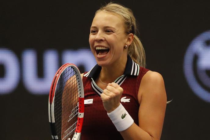 Anett Kontaveit | Estonka Anett Kontaveit se bo v nedeljo potegovala za lovoriko v Ostravi. | Foto Reuters