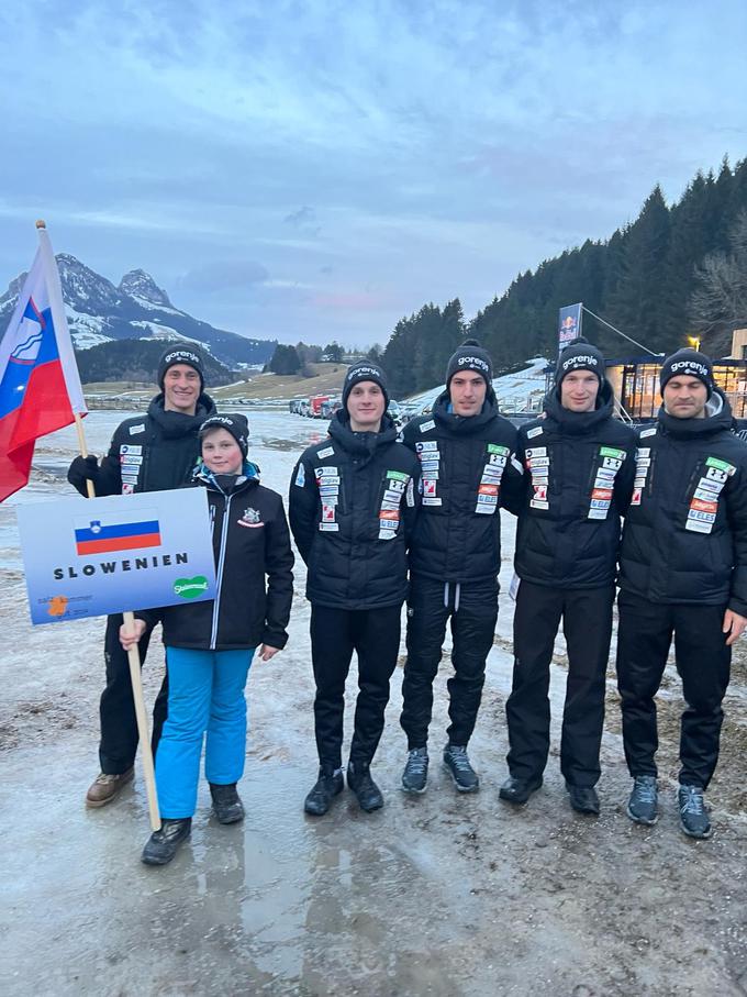 Slovenski orli se bodo na Kulmu morali znajti brez poškodovanega Anžeta Laniška. | Foto: Smučarska zveza Slovenije