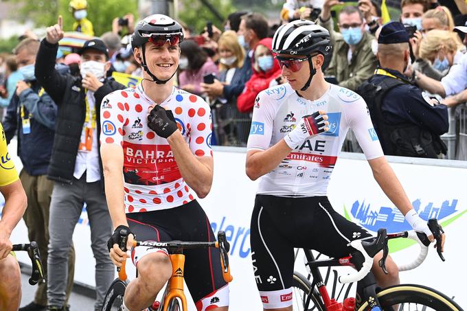 Matej Mohorič in Tadej Pogačar imata za seboj izvrstni sezoni. | Foto: Guliverimage/Vladimir Fedorenko