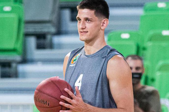 Martin Krampelj | Martin Krampelj pri Cedeviti Olimpiji pod vodstvom Slavena Rimca ni dočakal resnejše priložnosti. | Foto Grega Valančič/Sportida