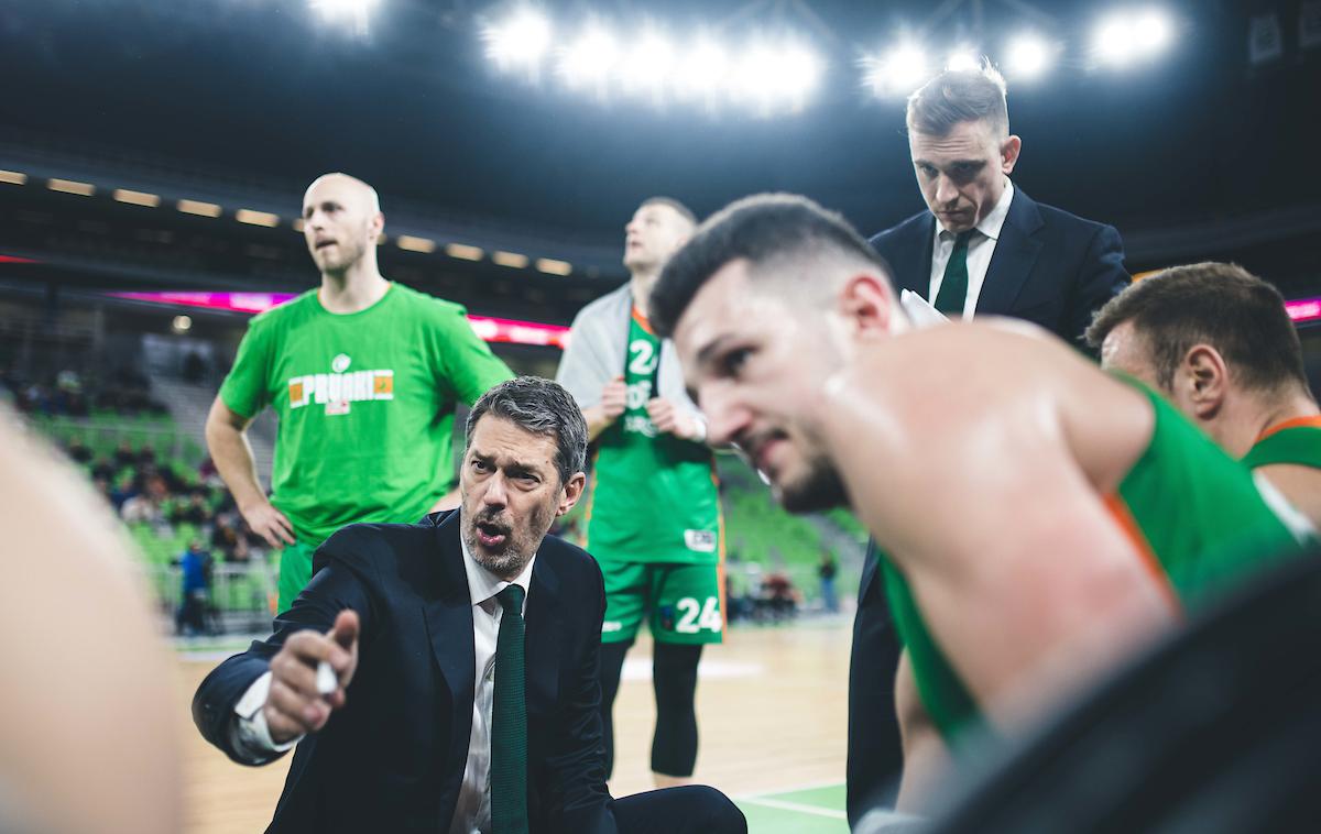 EuroCup Cedevita Olimpija Lietkabelis | Varovanci Jurice Golemca nimajo več možnosti za končnico EuroCupa. | Foto Grega Valančič/Sportida