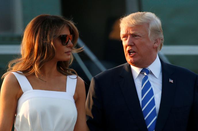 Donald Trump in Melania Trump | Foto Reuters