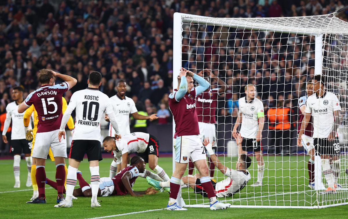 West Ham - Eintracht | Eintracht je zmagal v Londonu. | Foto Reuters