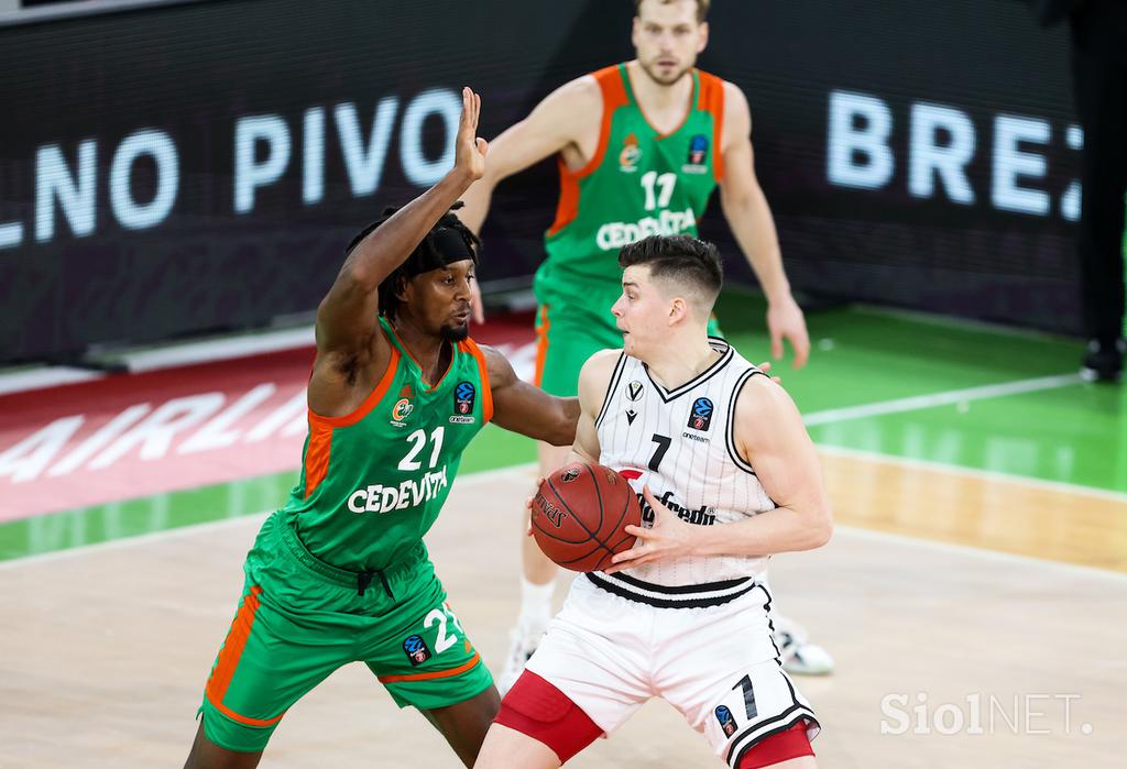 Cedevita Olimpija, Virtus Bologna, februar 2021