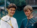 Roger Federer in Peter Carter