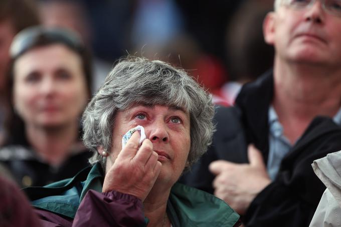 Jokali so tudi navijači na tribunah. | Foto: Guliverimage/Getty Images