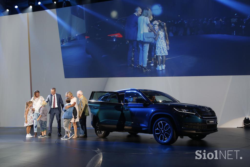 Škoda kodiaq - svetovna premiera Berlin 2016