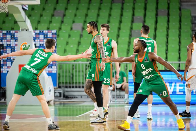 Cedevita Olimpija Promitheas | Cedevita Olimpija je zanesljivo premagala Promitheas. | Foto Vid Ponikvar/Sportida