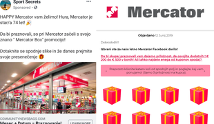 "Skoraj sem res nasedel": boni za Mercator niso to, kar se zdijo