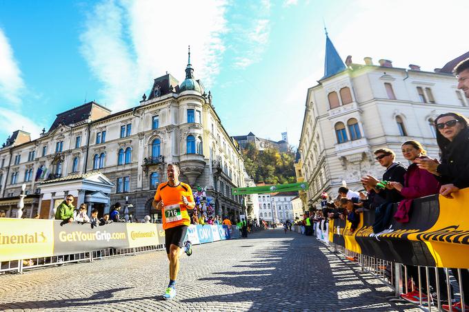 Prestolnica je že enaindvajsetič dihala s tekači.  | Foto: Grega Valančič/Sportida