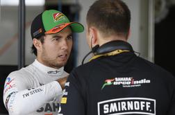 Mehičan Sergio Perez s Force Indio tudi leta 2015