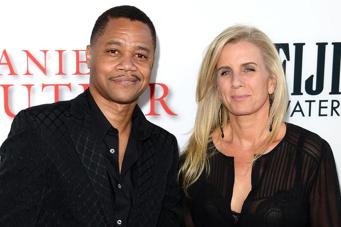 Sara Kapfer, Cuba Gooding Jr. | Foto Getty Images