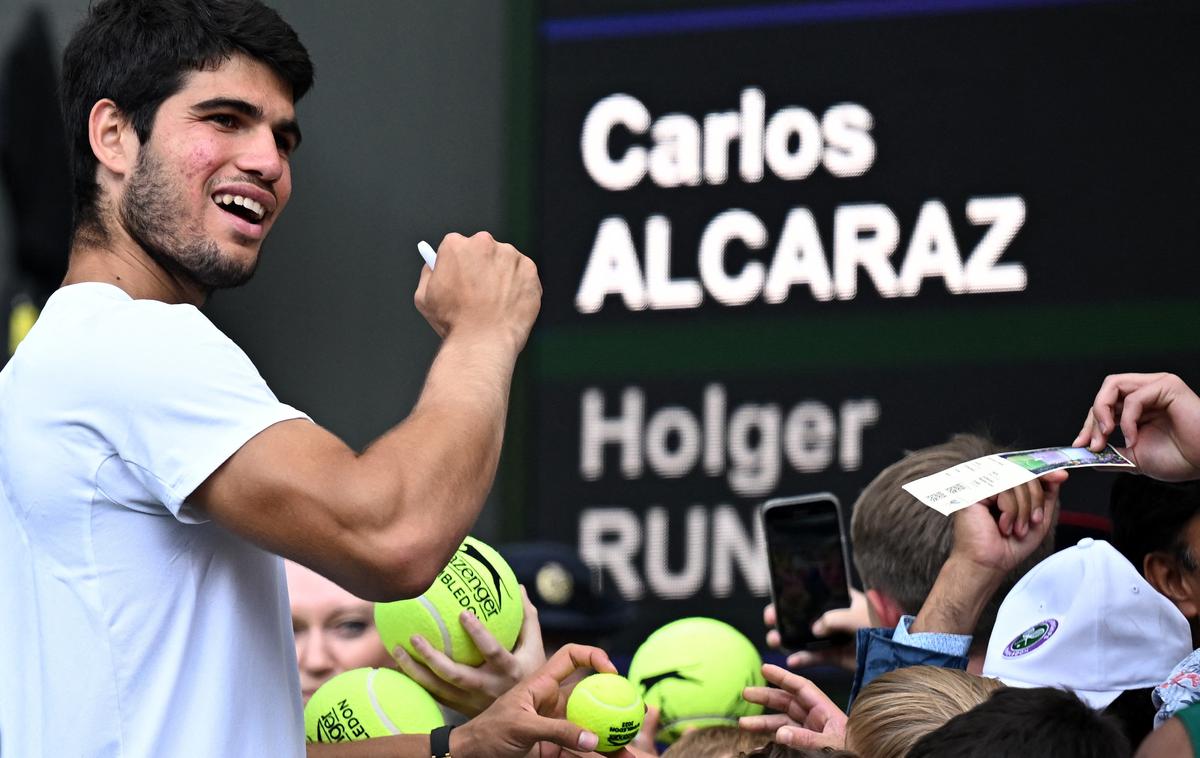 Carlos Alcaraz | Carlos Alcaraz se bo v polfinalu pomeril s tekmecem iz Rusije. | Foto Reuters