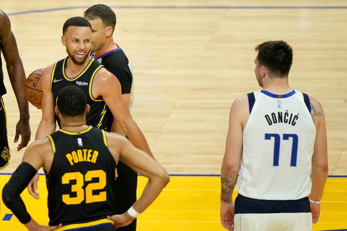 Stephen Curry Luka Dončić | Foto: Reuters