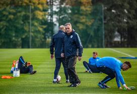 Slovenska nogometna reprezentanca Trening