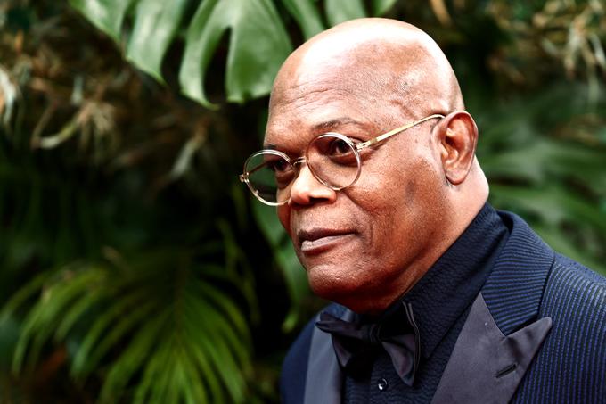 Ameriški igralec in producent Samuel L. Jackson, ki je bil nominiran za najboljšega stranskega igralca v igri The Piano Lesson. | Foto: Reuters