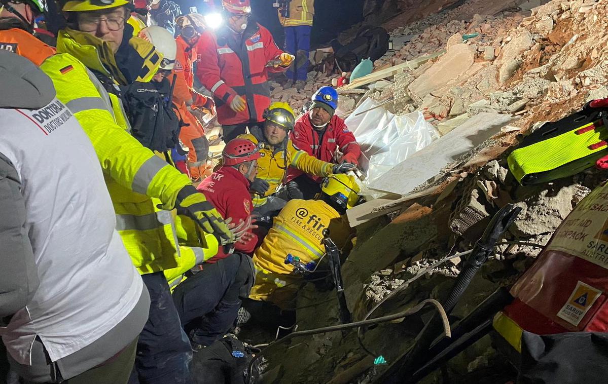 Turčija reševanje ljudi | Foto Reuters