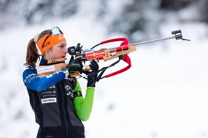 Lena Repinc ima svoje načrte tudi na posamičnih tekmah.  | Foto: Aleš Fevžer