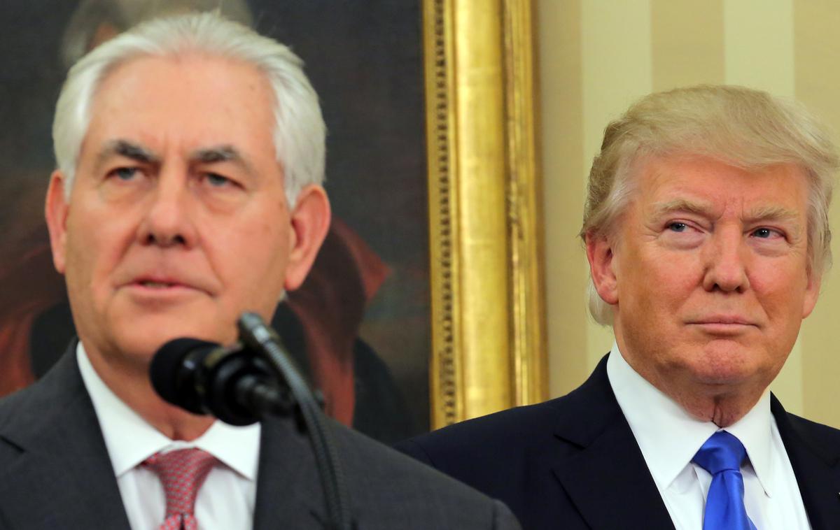 Rex Tillerson, Donald Trump | Foto Reuters