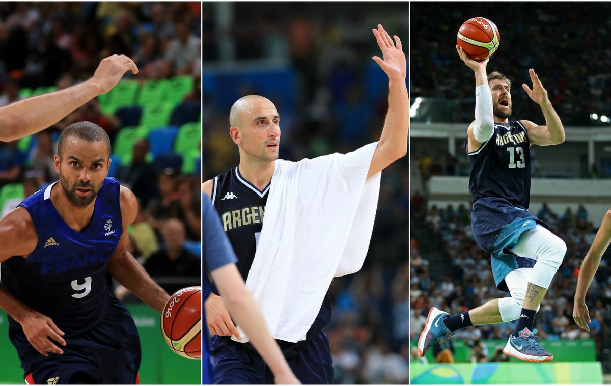 Tony Parker Manu Ginobili Andres Nocioni | Foto Guliver/Getty Images