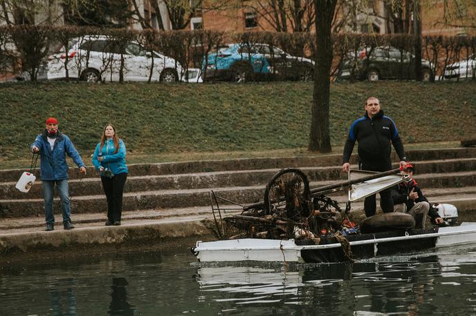 Čiščenje Ljubljanice | Foto Propiar