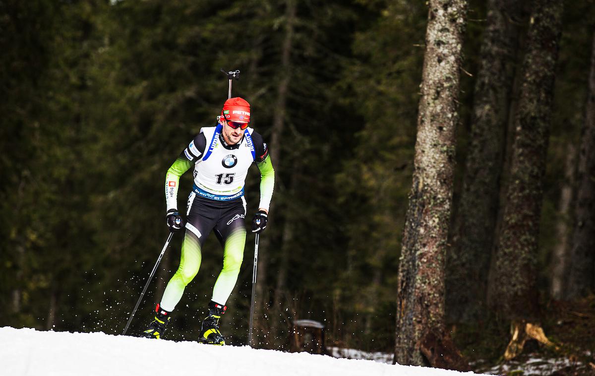 Pokljuka IBU World Cup Biatlon | Jakov Fak je zgrešil tri strele, kar je zadostovalo za 21. mesto. | Foto Peter Podobnik/Sportida