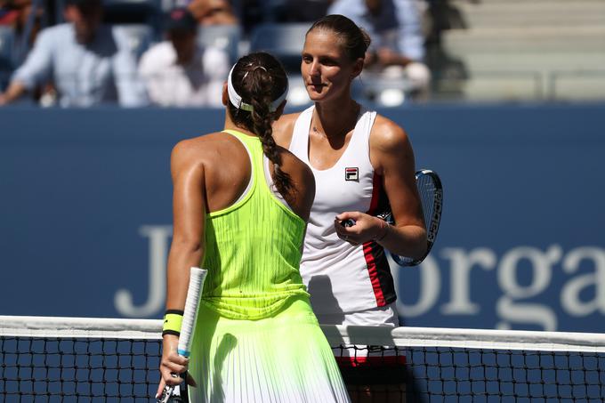 Karolina Pliškova nadaljuje izjemen niz na ameriških igriščih. Tokrat je premagala hrvaško najstnico Ano Konjuh. | Foto: Reuters