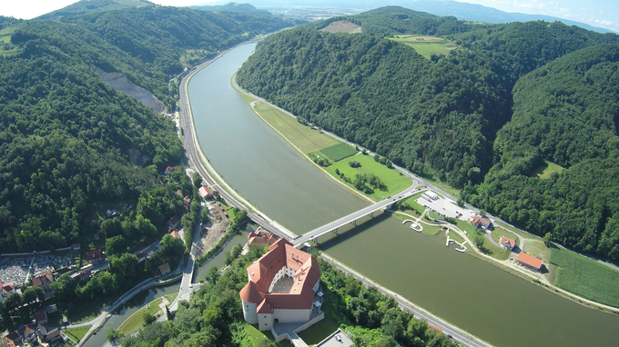 Čudovit pogled na grad Rajhenburg | Foto: 