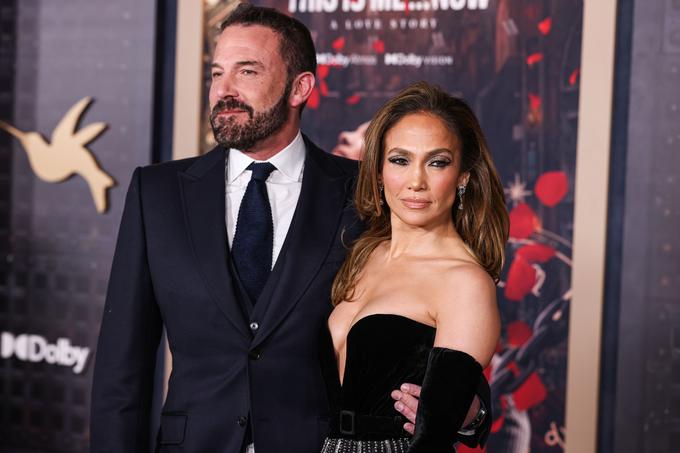 Ben Affleck in Jennifer Lopez februarja letos | Foto: Guliverimage