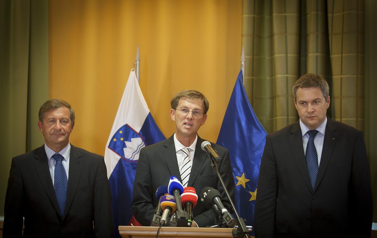 Dejan Židan, Miro Cerar, Karl Erjavec | Foto Ana Kovač