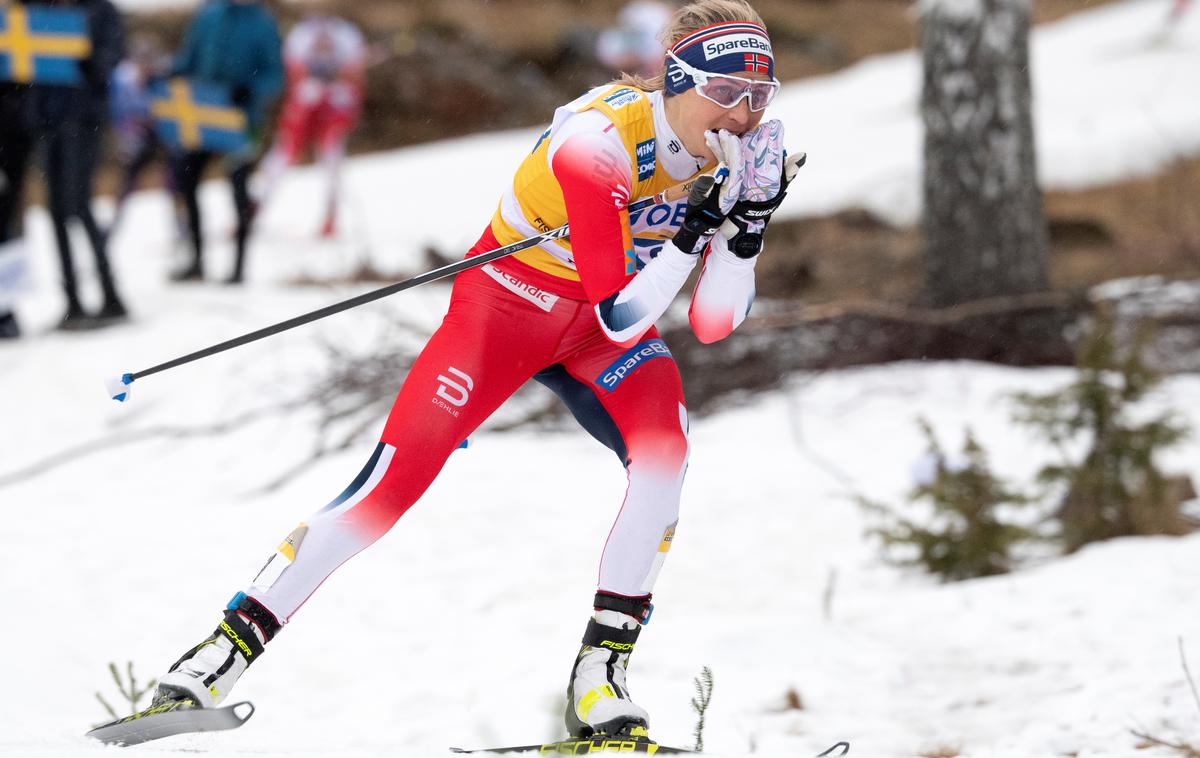 Therese Johaug | Zmage se je veselila Therese Johaug. | Foto Reuters