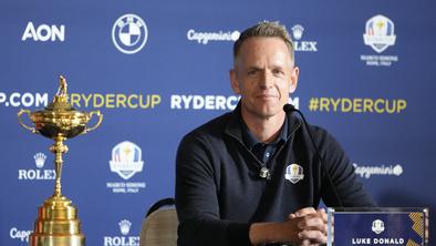 Luke Donald izbral Evropejce za Ryderjev pokal