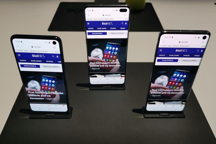 Samsung Galaxy S10 | Samsung je lansko serijo Galaxy S10 predstavil v San Franciscu (na fotografiji), kjer bo tudi naslednja Samsungova svetovna predstavitev. | Foto Srdjan Cvjetović