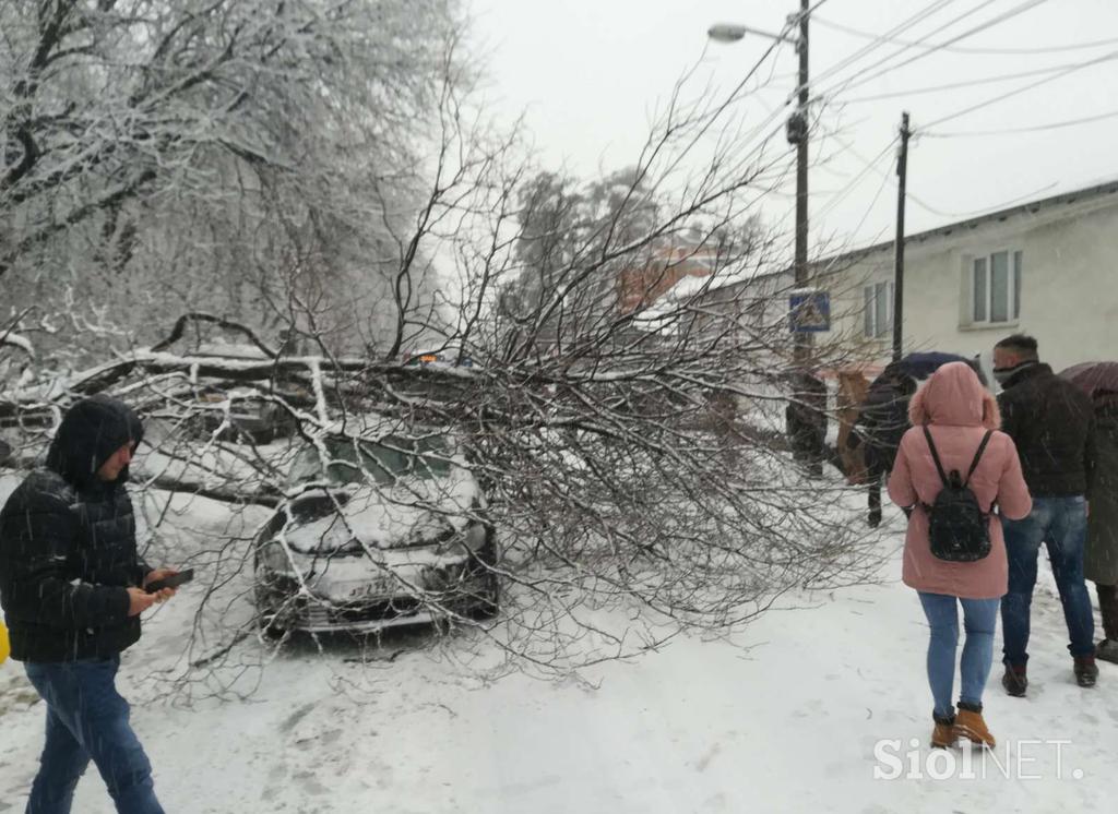 Srbija sneg