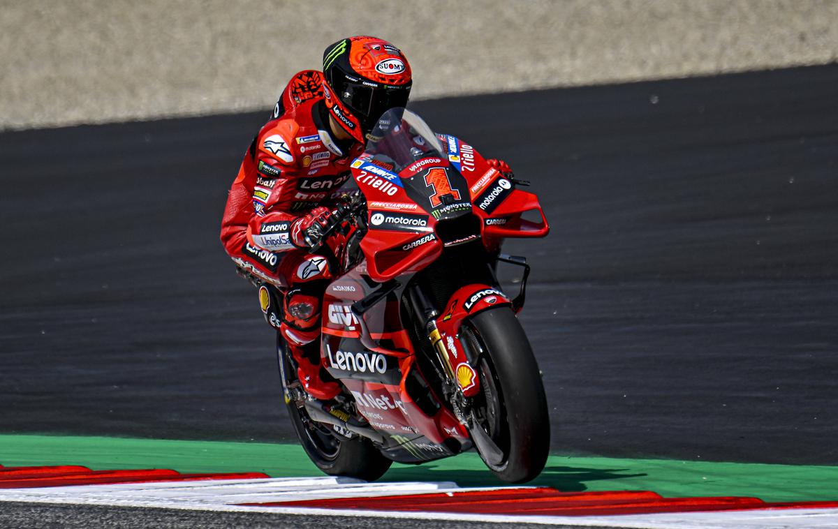 Francesco Bagnaia | Francesco Bagnaia (Ducati) je dobil sprintersko preizkušnjo. | Foto Guliverimage