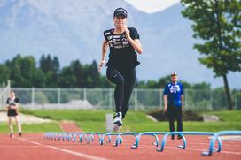 Skakalci skakalke trening Kranj