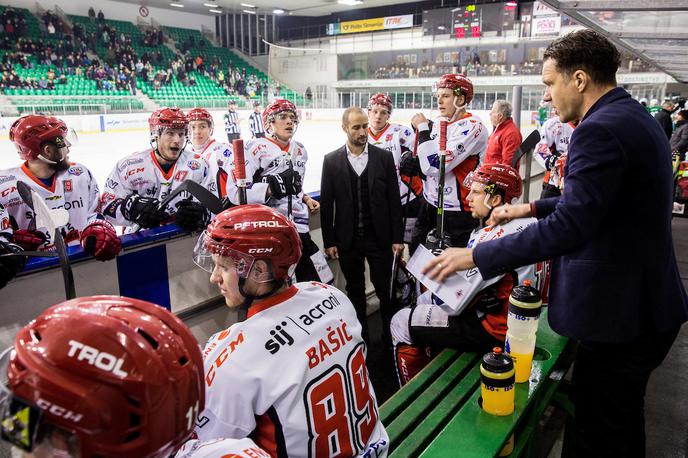 Olimpija Jesenice derbi hokej Alpska liga | Foto Vid Ponikvar