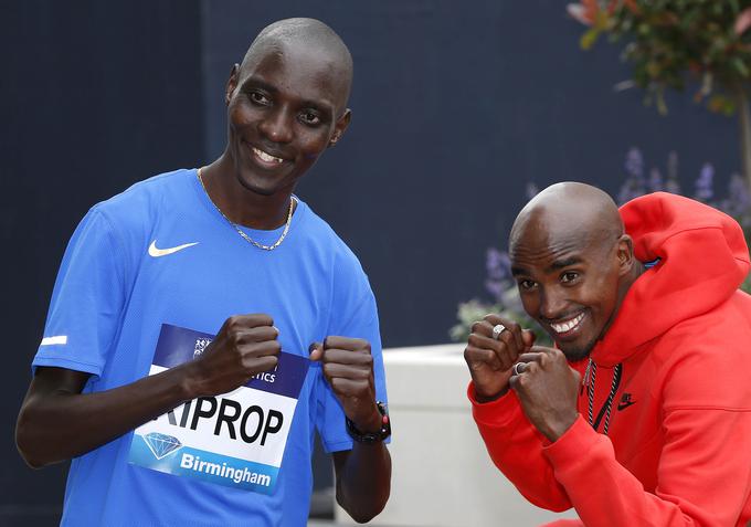 V teku na 1500 metrov bo odlična konkurenca. Poleg Kipropa bo tekel tudi Mo Farah. | Foto: Reuters