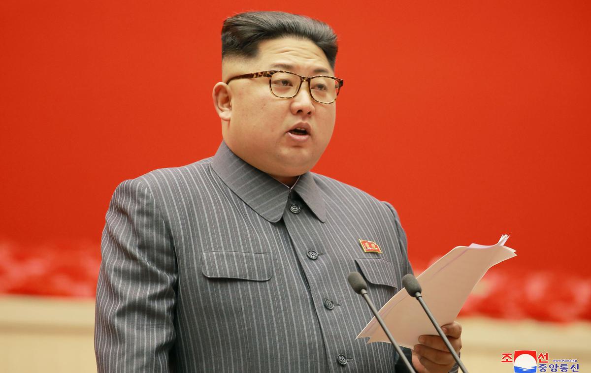 Kim Džong Un | Severnokorejski voditelj Kim Džong Un napoveduje, da bo Severna Koreja postala samooskrbna. | Foto Reuters