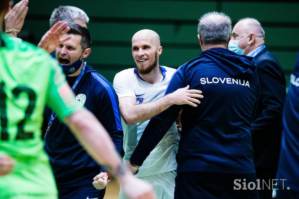 futsal, Slovenija : Makedonija, 12. april 2021