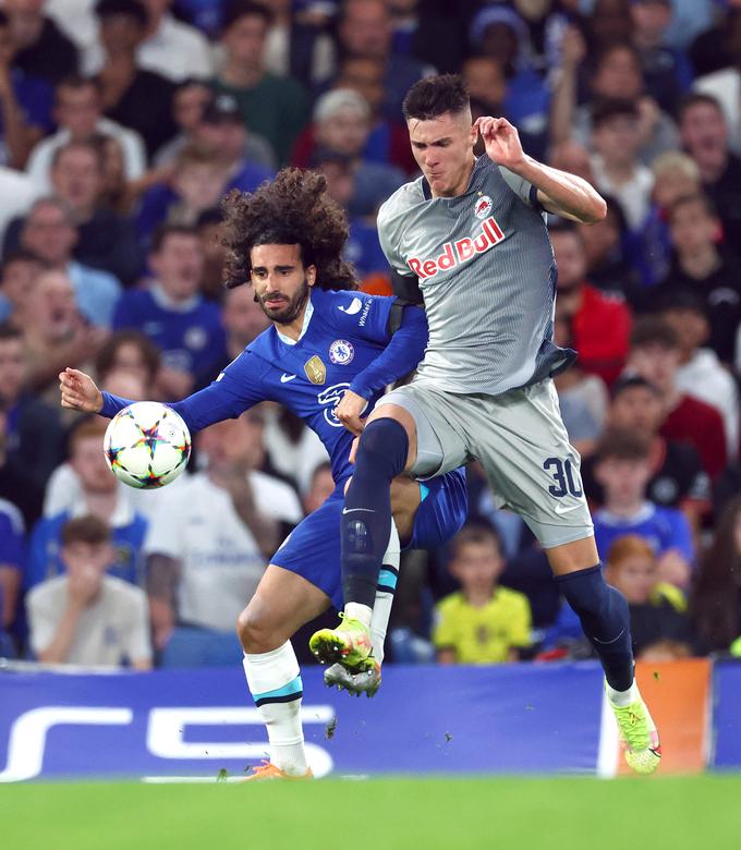 Rdeči biki iz Salzburga so prejšnji teden v Londonu remizirali s Chelseajem (1:1). | Foto: Reuters