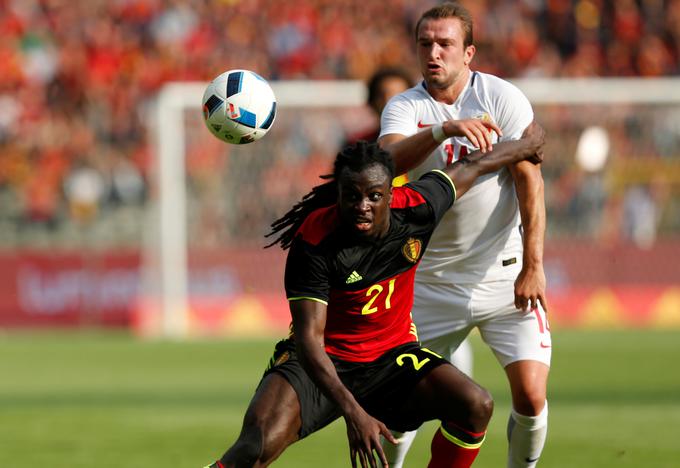 Jordan Lukaku je za belgijsko reprezentanco debitiral leta 2015, a nima vodilne vloge. Po poškodbi Jana Vertonghna bo dobil priložnost kar v četrtfinalu. | Foto: 