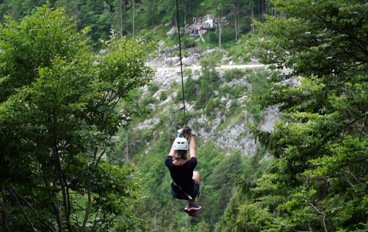 Poletje z Ulo Furlan: zipline v Bovcu | Foto Planet TV