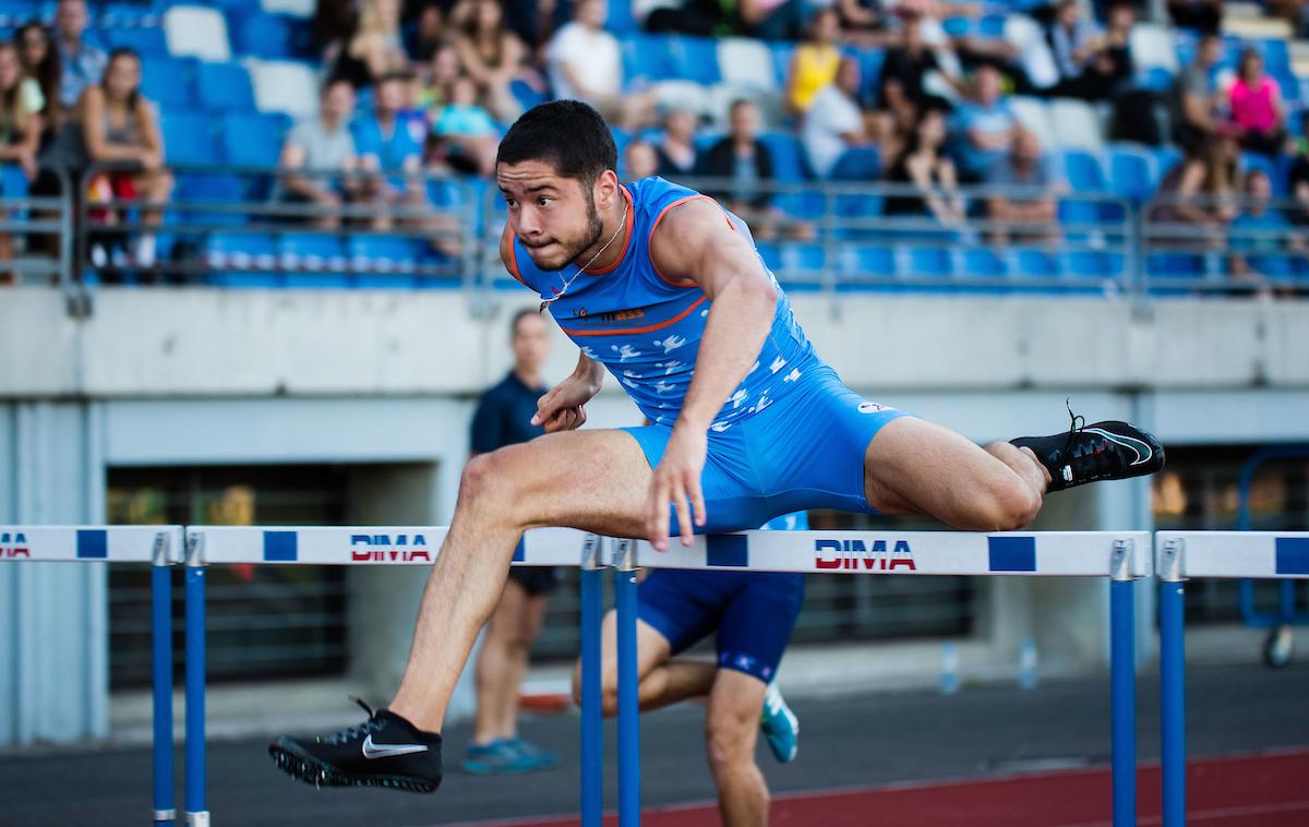 Filip Jakob Demšar, atletski pokal Slovenije, prvi dan | Filip Jakob Demšar je osvojil drugo mesto. | Foto Grega Valančič/Sportida