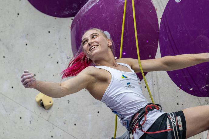 Janja Garnbret Innsbruck 2022 | Janja Garnbret je v kvalifikacijah vpisala najboljši dosežek. | Foto Guliverimage