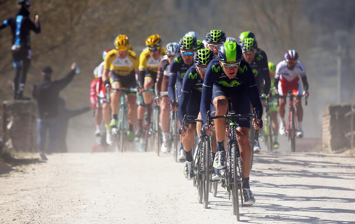 Strade Bianche | Dirko Strade Bianche so prestavili za nedoločen čas | Foto Getty Images